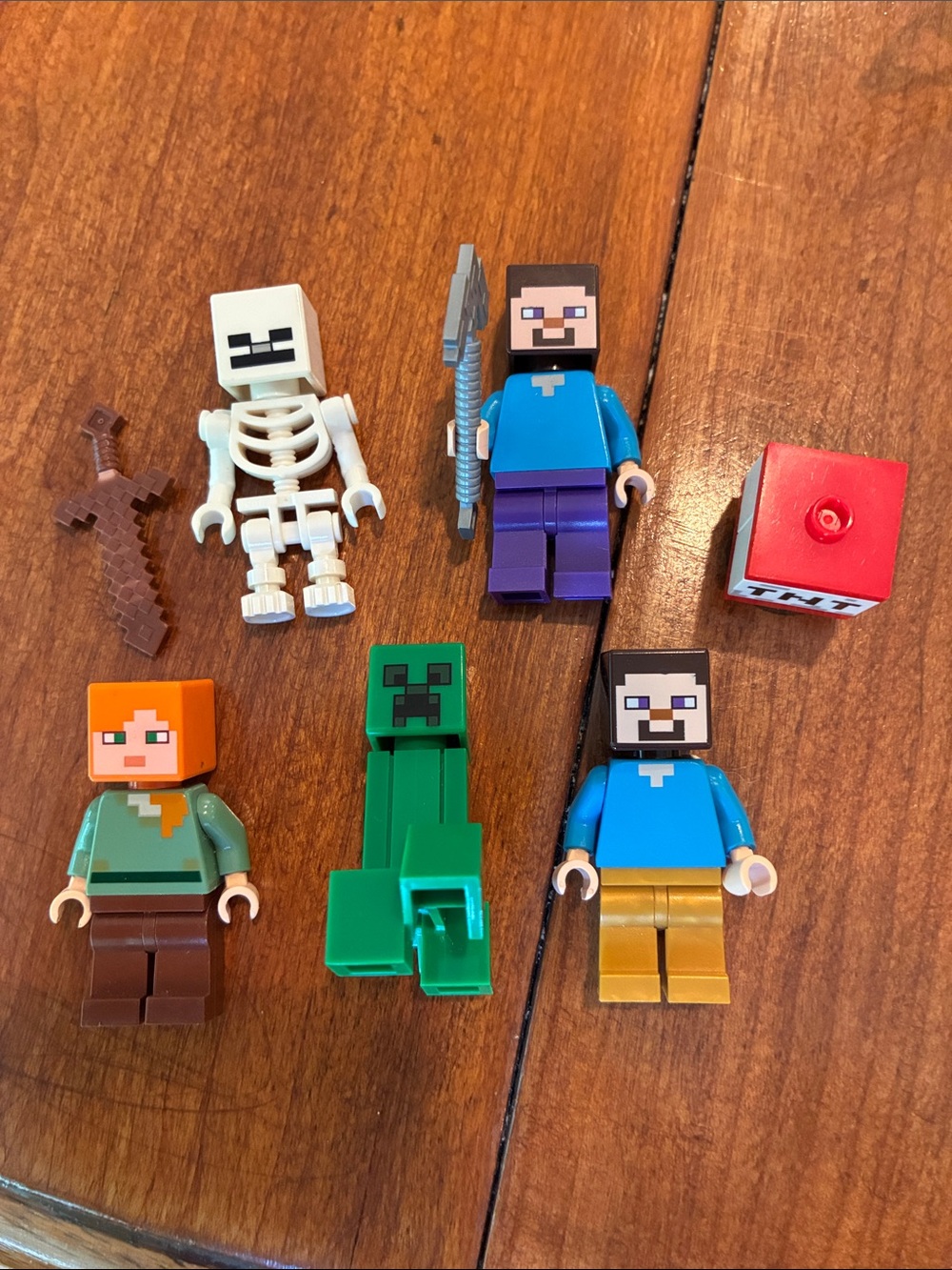 Lego Minecraft Minifigures